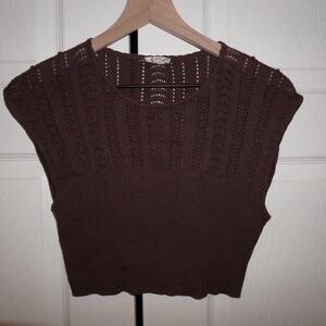 Free-people Women's Brown Vest